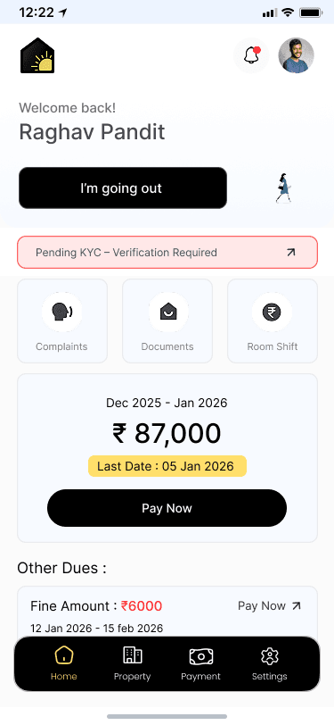 Tenant & Accounting Dashboard