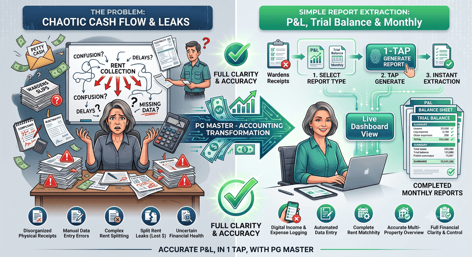 Unclear Cash Flow & Expense Leaks